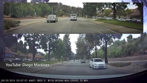 Tailgating Guy Gets Out of Car, Camarillo, California, USA - 23 Sep 2019 Stock Footage 205202434