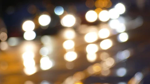 Taillights,white lights at dusk Stock Footage 101025907
