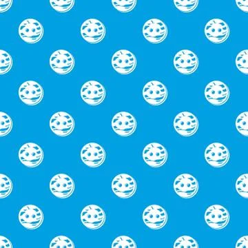 Tailor button pattern vector seamless blue Stock Illustration