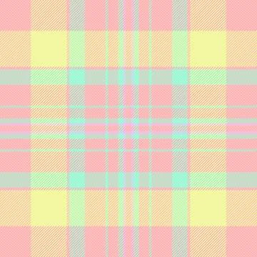 Tailor check plaid seamless, site tartan background texture. 70s vector fab.. Stock Illustration