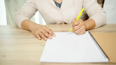 Tailor drawing Stock Footage 164635980