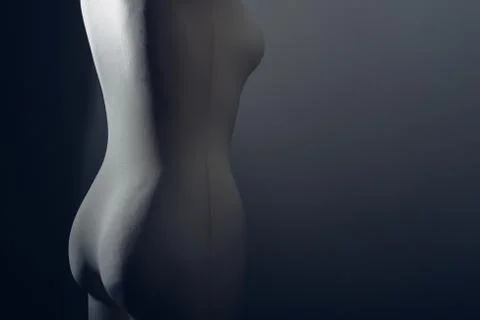 Tailor mannequin with light and shadow spots Stock Photos