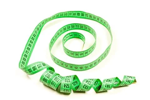 Tailor measuring tape Stock Photos
