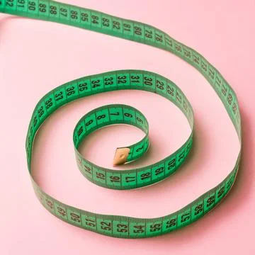 Tailor measuring tape Foto stock
