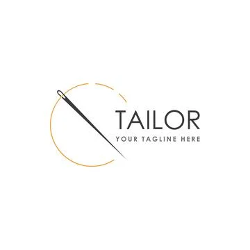 Tailor or textile logo Illustration