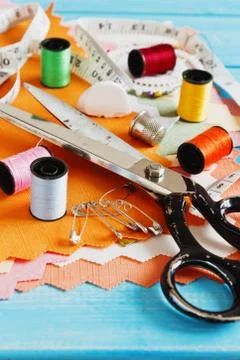 Tailor scissors Stock Photos