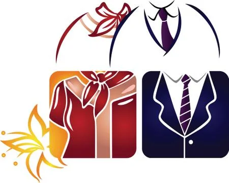 Tailor Stuff Icon and Logo Stock Illustration