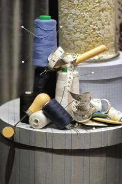 Tailor tools Stock Photos