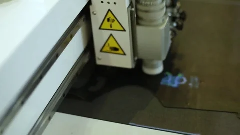 Tailor working on a sewing machine at textile factory Stock Footage 72892038