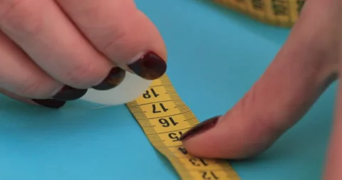 Tailor workshop. Seamstress create clothing details. Stock Footage 150448071
