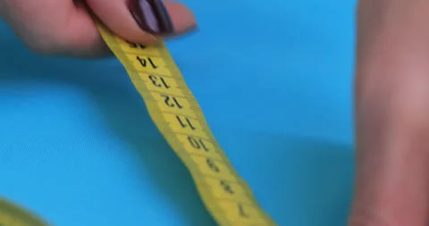 Tailor workshop. Seamstress create clothing details. Stock Footage 150448125