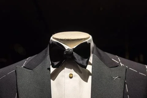 Tailored Dinner Jacket Stock Photos