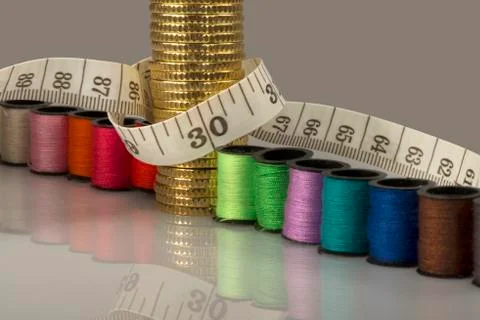 Tailoring costs Foto stock