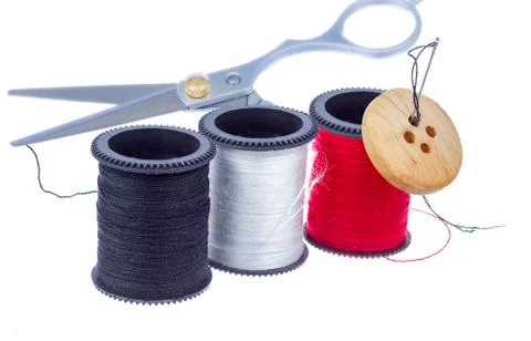 Tailoring kit. Stock Photos