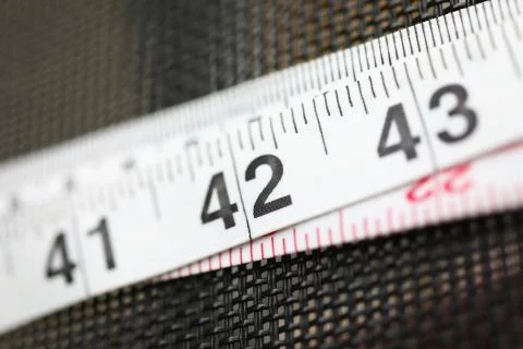 Tailoring measuring device Stock Photos