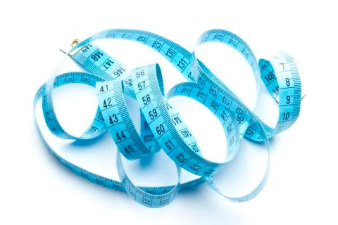 Tailor's measuring tape Stock Photos