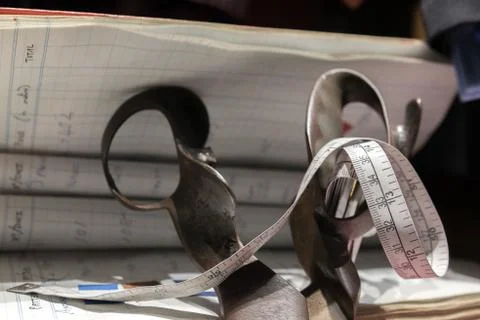 Tailor's Scene 스톡 사진