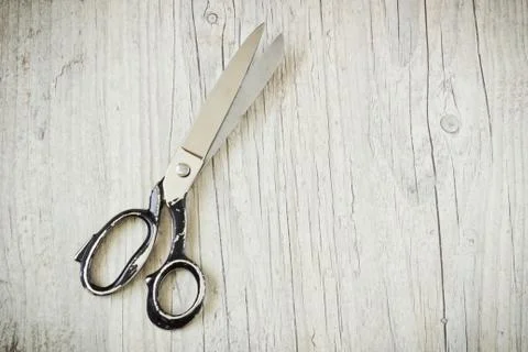 Tailor's scissors Stock Photos