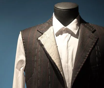 Tailors Suit on Dummy Foto stock