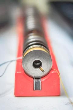 Tailor's tools and accessories Stock Photos