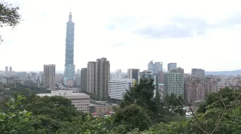 Taipei 101 Video stock 10813579