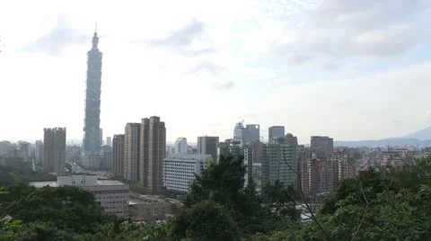 Taipei 101 Video stock 10813648