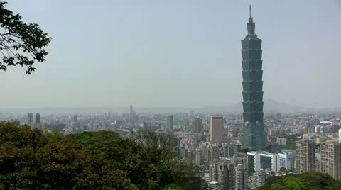 Taipei 101, Taiwan Stock Footage 10906992