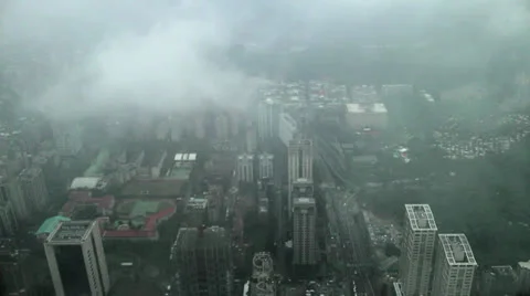 Taipei 101 view 2 Видео 22796756