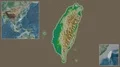 Taiwan framed and extracted. Physical 4k or 4k+ Resolution