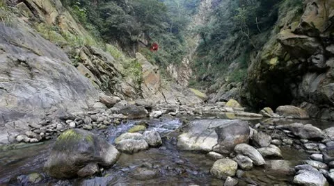 Taiwan Mountain Stream Stock Footage 10761170
