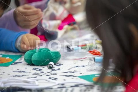 Taiwan, New Taipei City, Community Activity Center, leisure activities Stock Photos