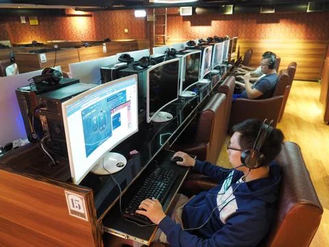 Taiwan suffers Ransomware cyber attack, Taipei, Taiwan Taiwan - 13 May 2017 Stock Photos
