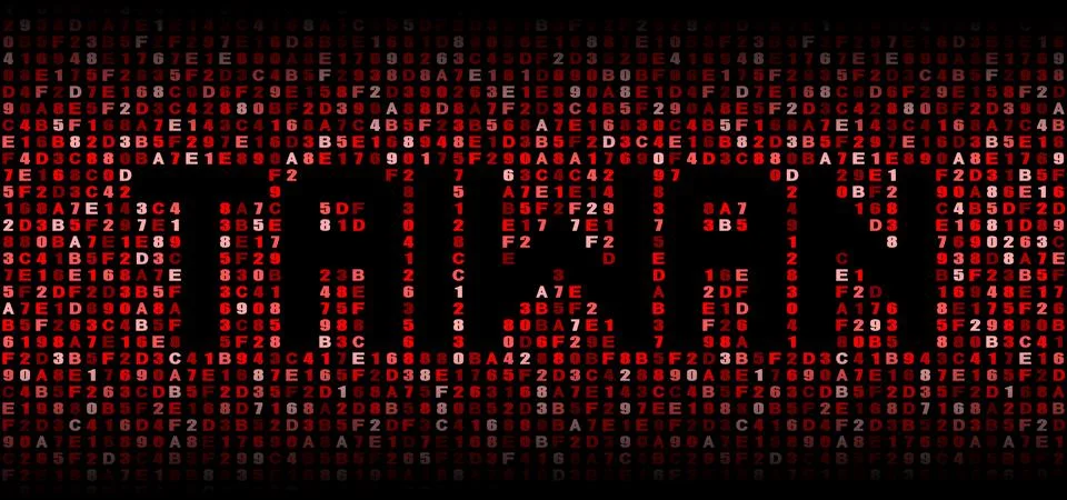 Taiwan text on hex code illustration Stock Illustration