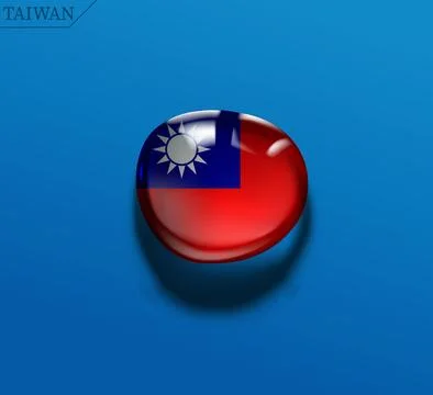 Taiwan water drop Stock Illustration