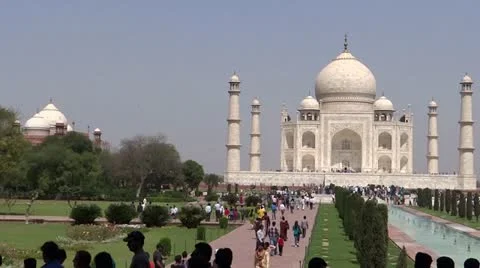 The Taj Agra 스톡 동영상 22199784
