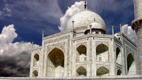Taj Mahal Stock Footage 74739434