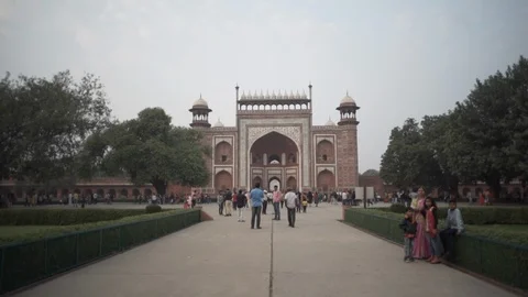 Taj Mahal Stock Footage 111328766