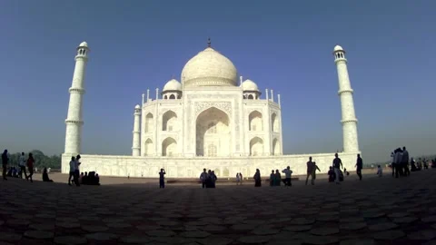 Taj Mahal Stock Footage 143644854