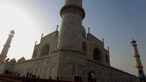 The Taj Mahal Stock Footage 181836908