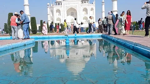 Taj Mahal Video stock 304490709