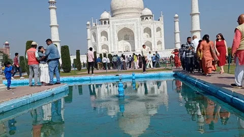 Taj Mahal Video stock 304490734