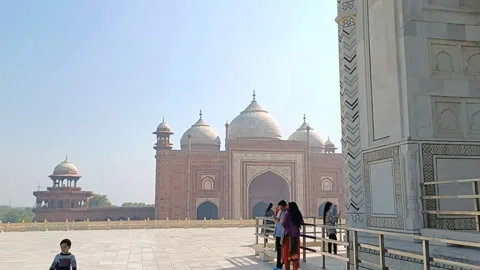 Taj Mahal Video stock 304491246