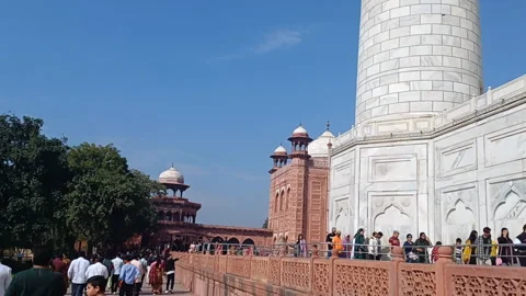 Taj Mahal Video stock 304492602