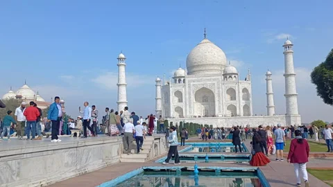 Taj Mahal Stock Footage 304494387