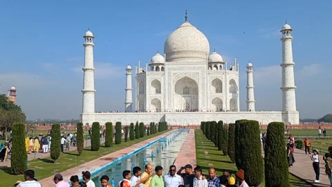 Taj Mahal Stock Footage 304494527