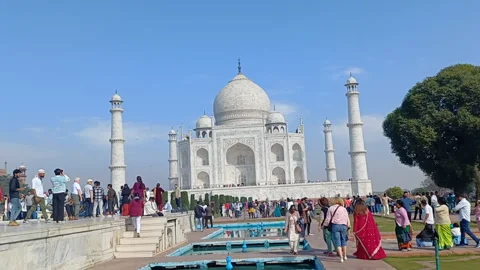 Taj Mahal Stock Footage 304494755