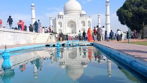 Taj Mahal Stock Footage 304495753