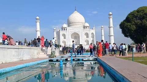 Taj Mahal Stock Footage 304495938