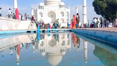 Taj Mahal Stock Footage 304495939