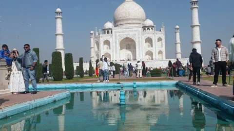 Taj Mahal Stock Footage 304599384